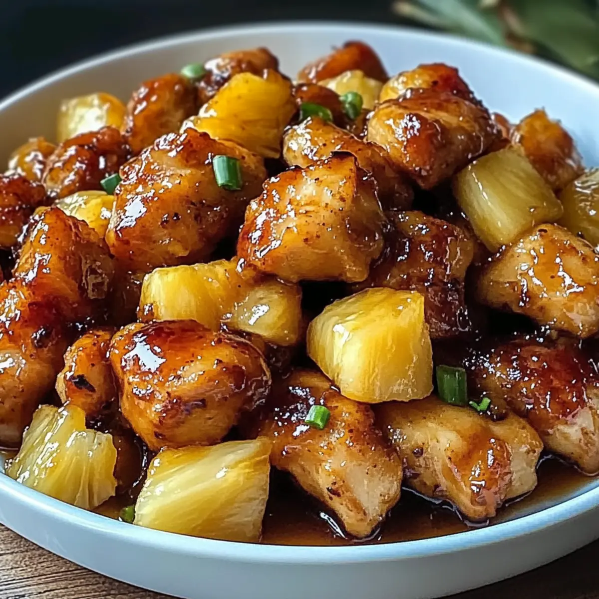 Ananas HA¤hnchen ffyrqg