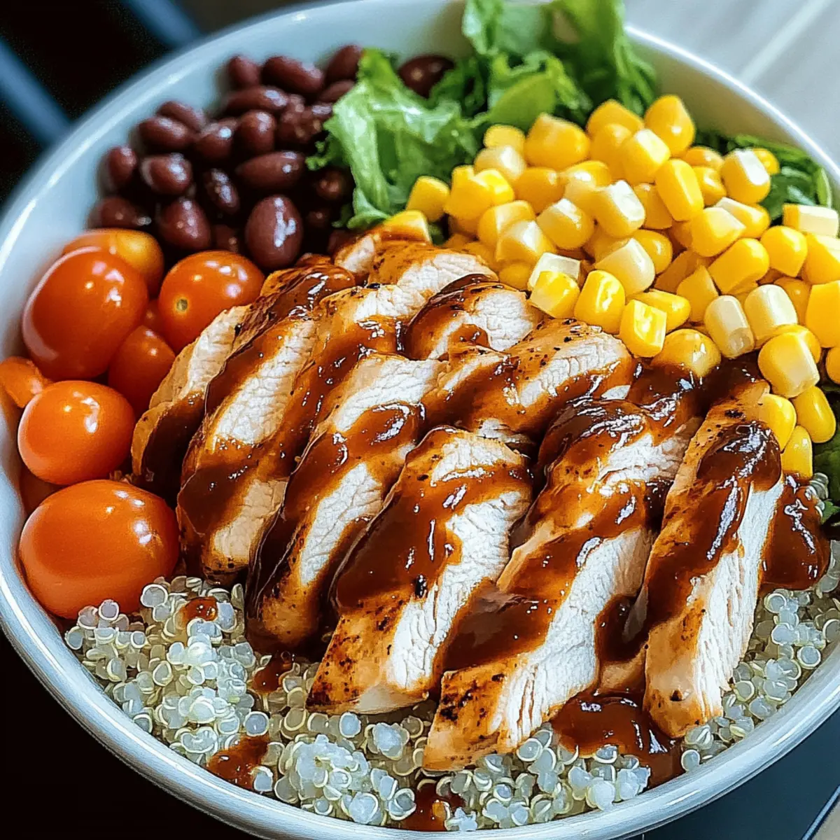 BBQ Ranch Chicken Bowl Recipe tblge6