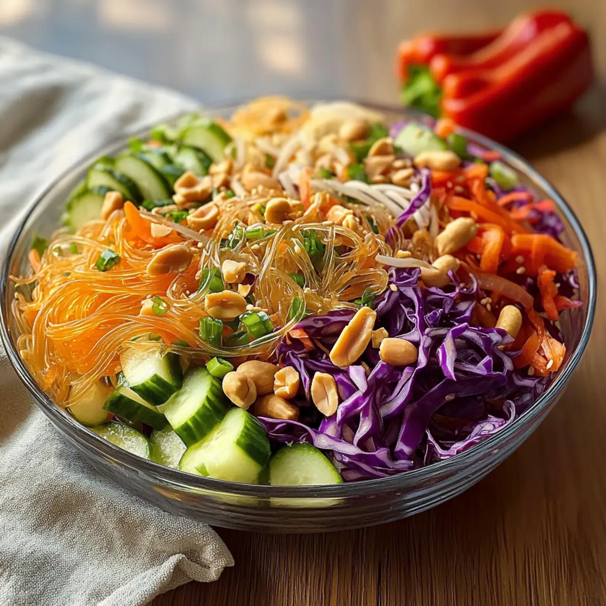 Bunter Glasnudelsalat