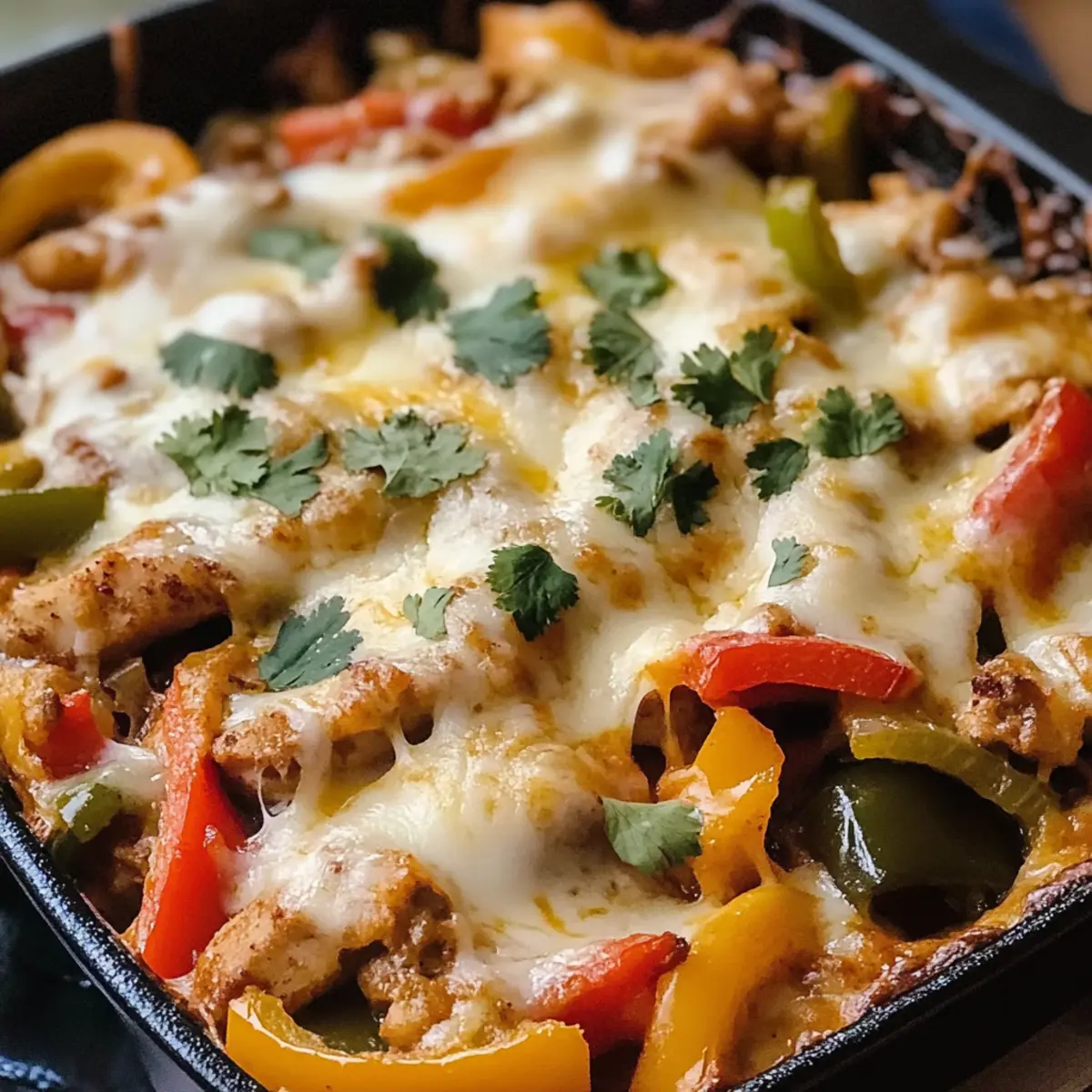 Chicken Fajita Casserole Recipe amay0h