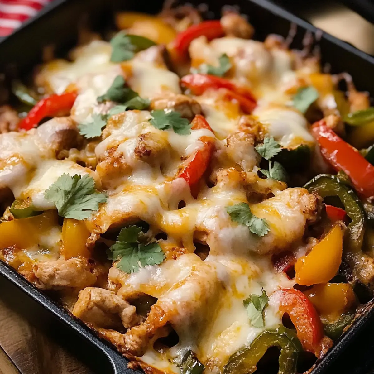 Chicken Fajita Casserole Recipe zahhw6