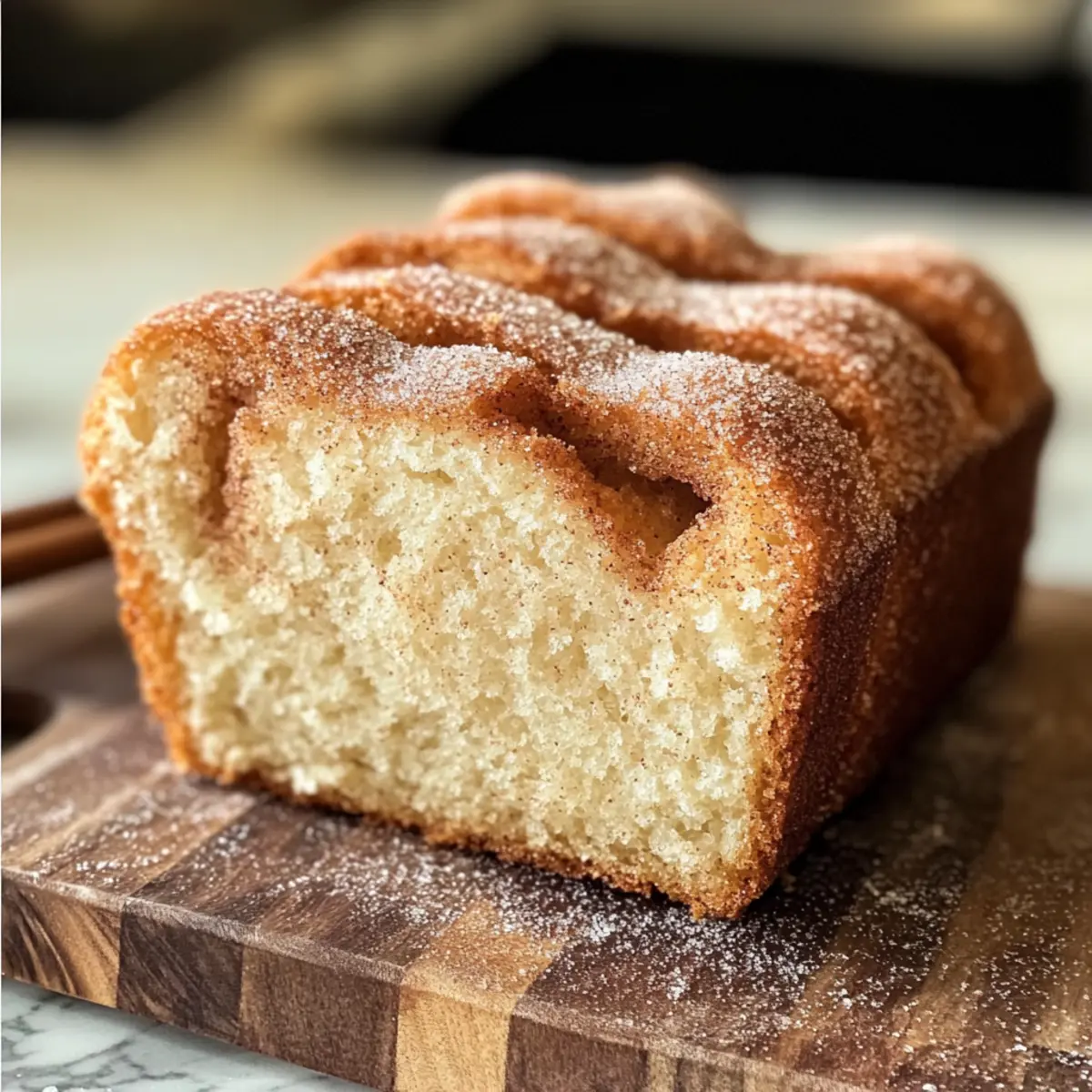 Cinnamon Sugar Donut Bread Recipe wo5gwe