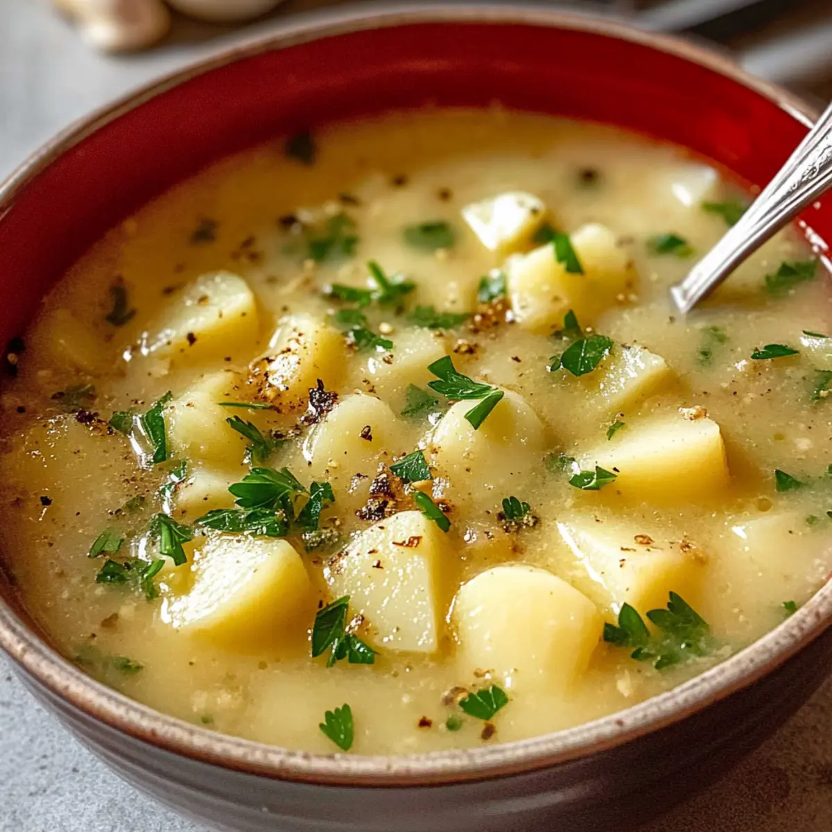 Cure Garlic Potato Soup eus6rr