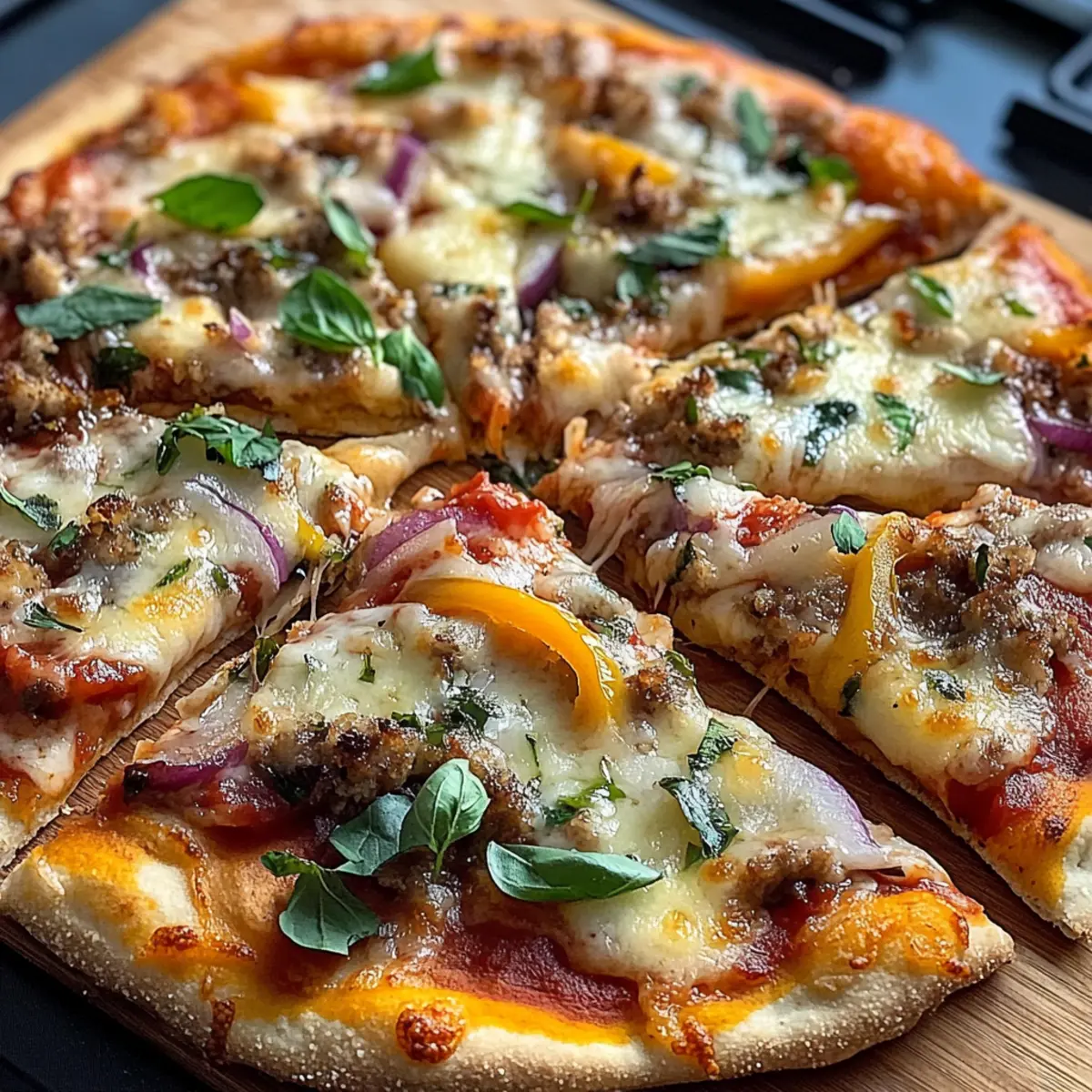 Fitnesspizza mit Skyr