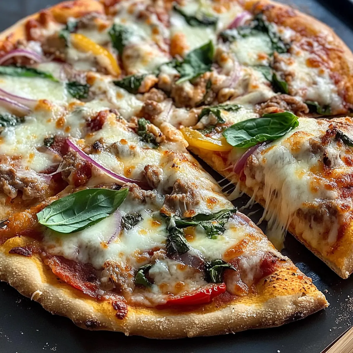 Fitnesspizza mit Skyr ic6oka