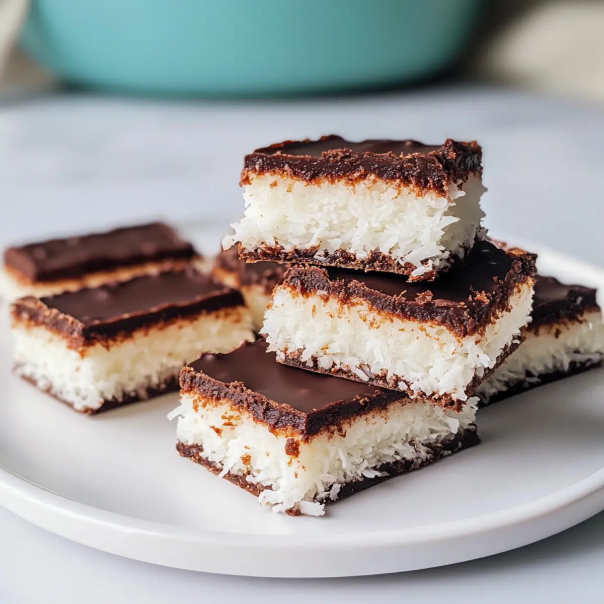 Gesundes Bounty ohne Zucker dwzlzh