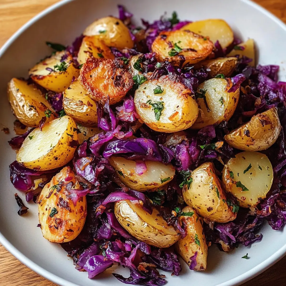 Knusprige Kartoffel Kraut Pfanne ncuctq