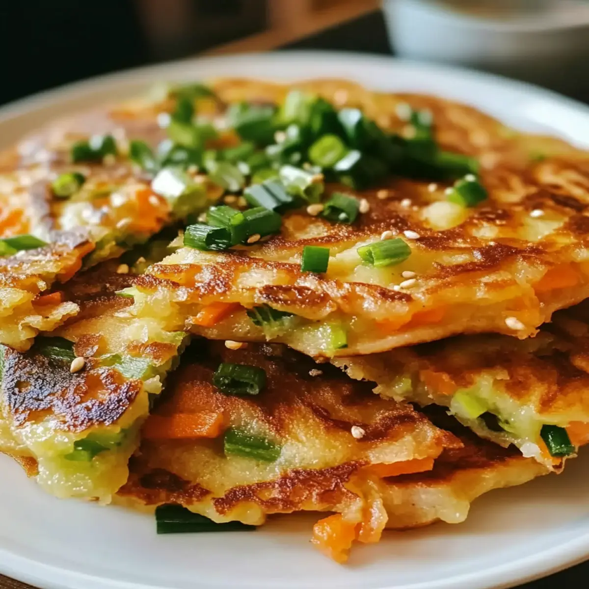 Koreanische Pfannkuchen (Pajeon)