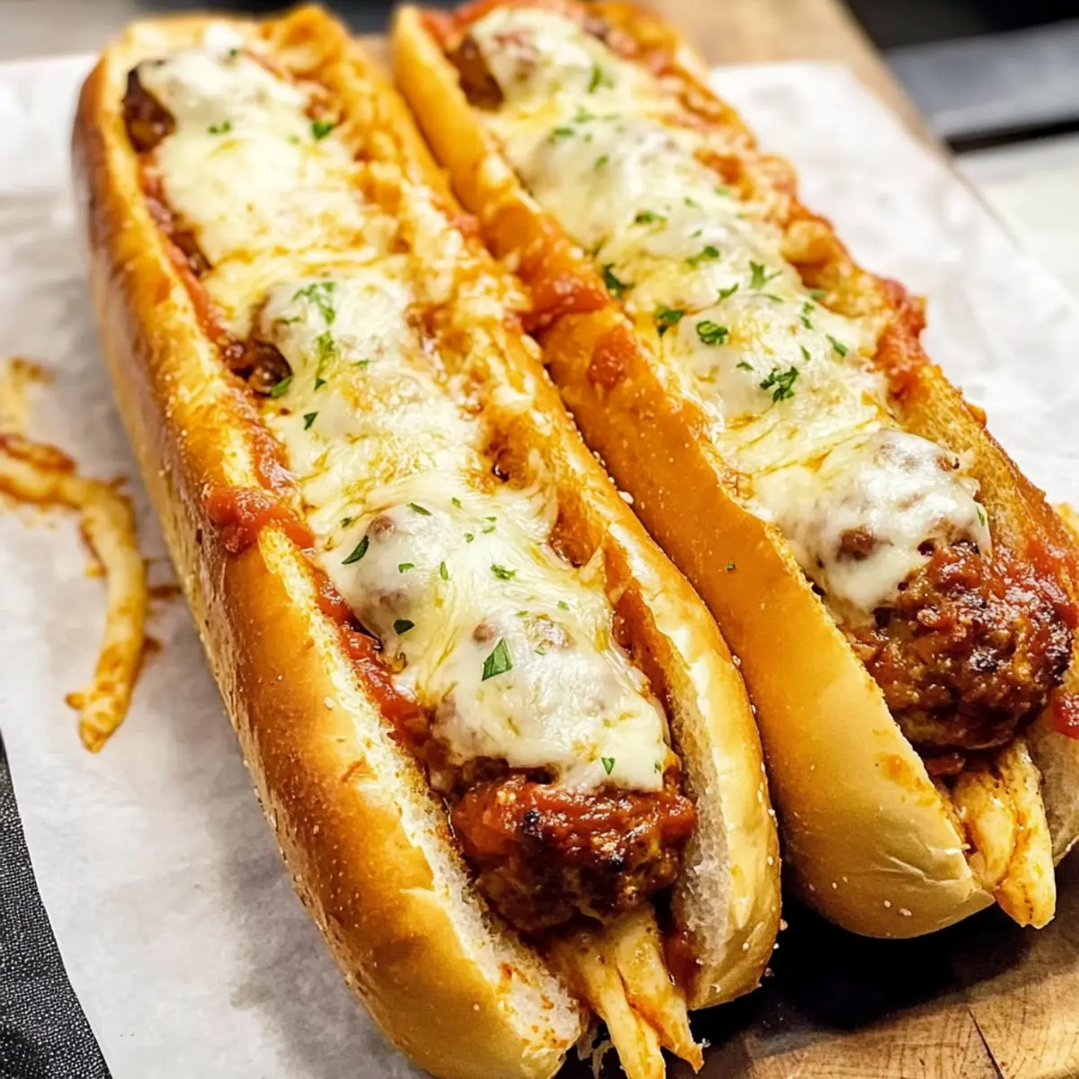 Fleischbällchenbrötchen