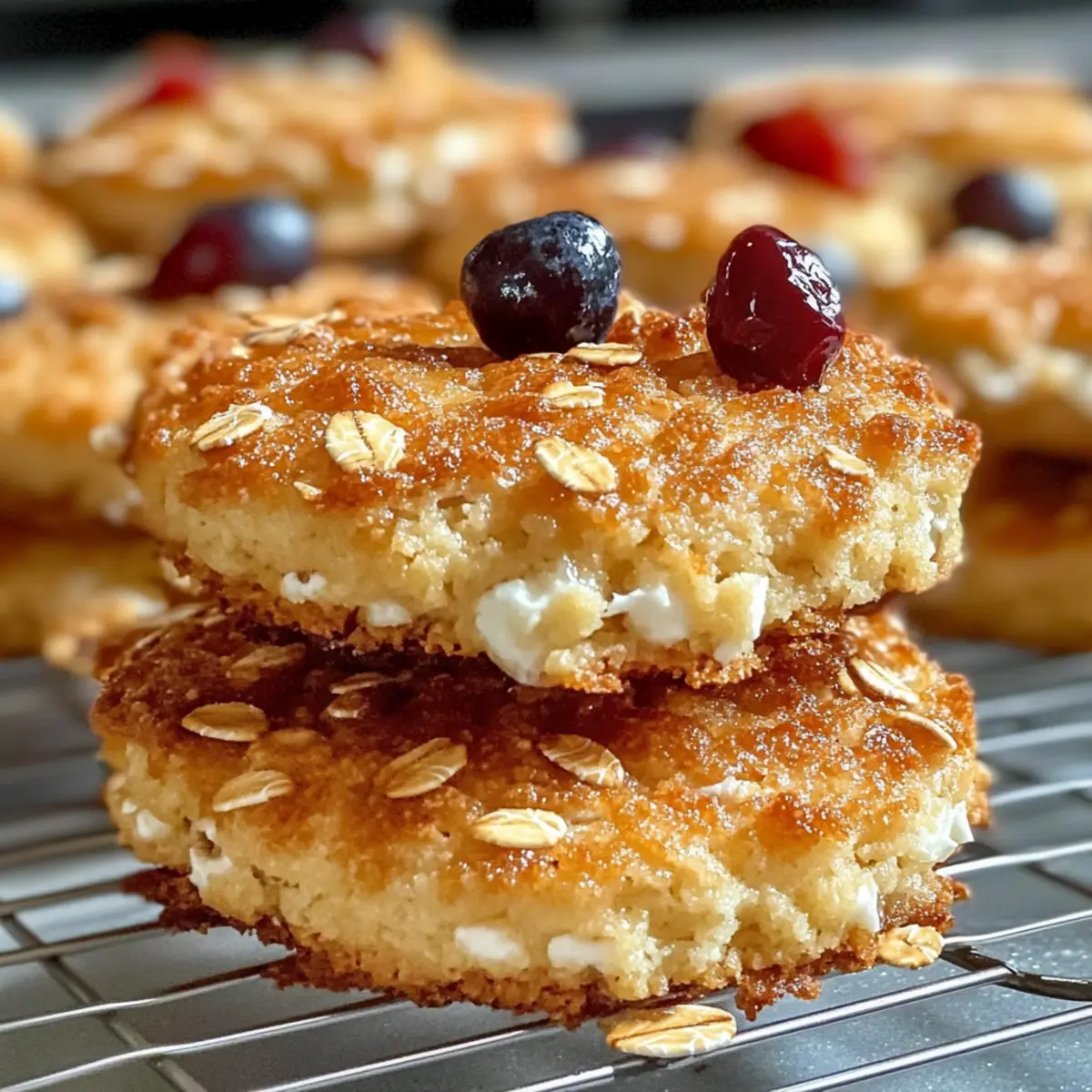 Quark Taler mit Haferflocken u2wkmi