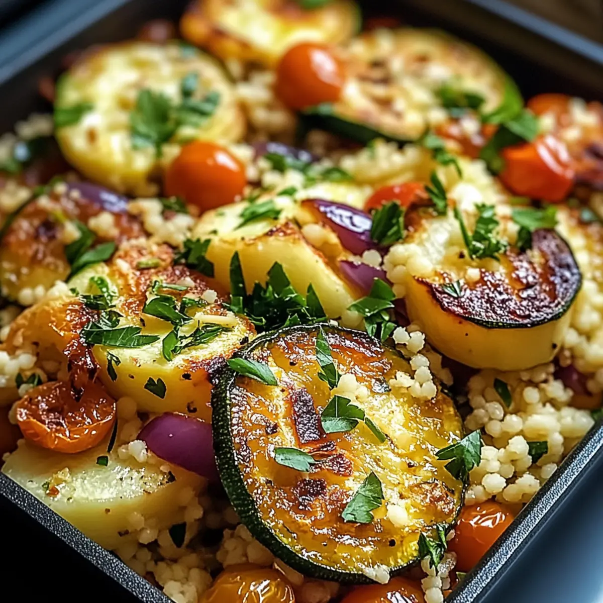 Röstgemüse Couscous