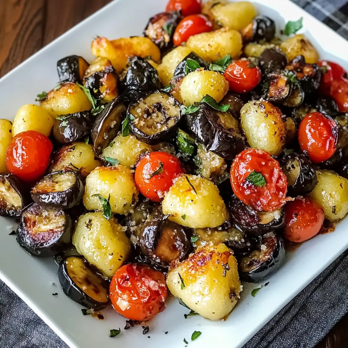Roasted Vegetables with Gnocchi c2u2mf
