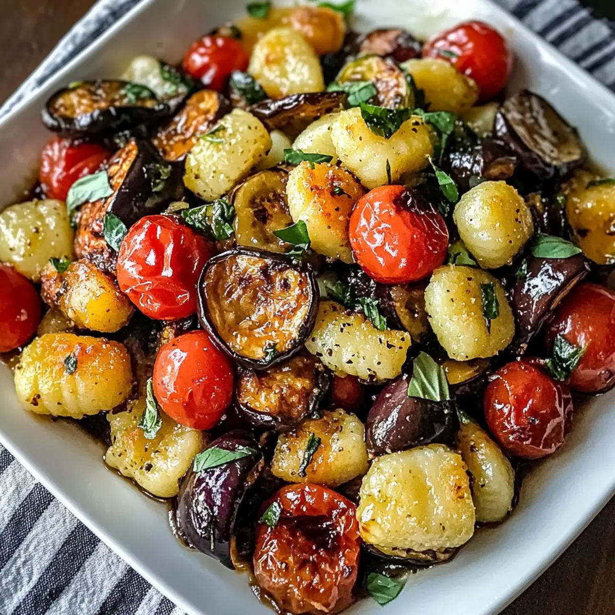 Roasted Vegetables with Gnocchi h8kjai