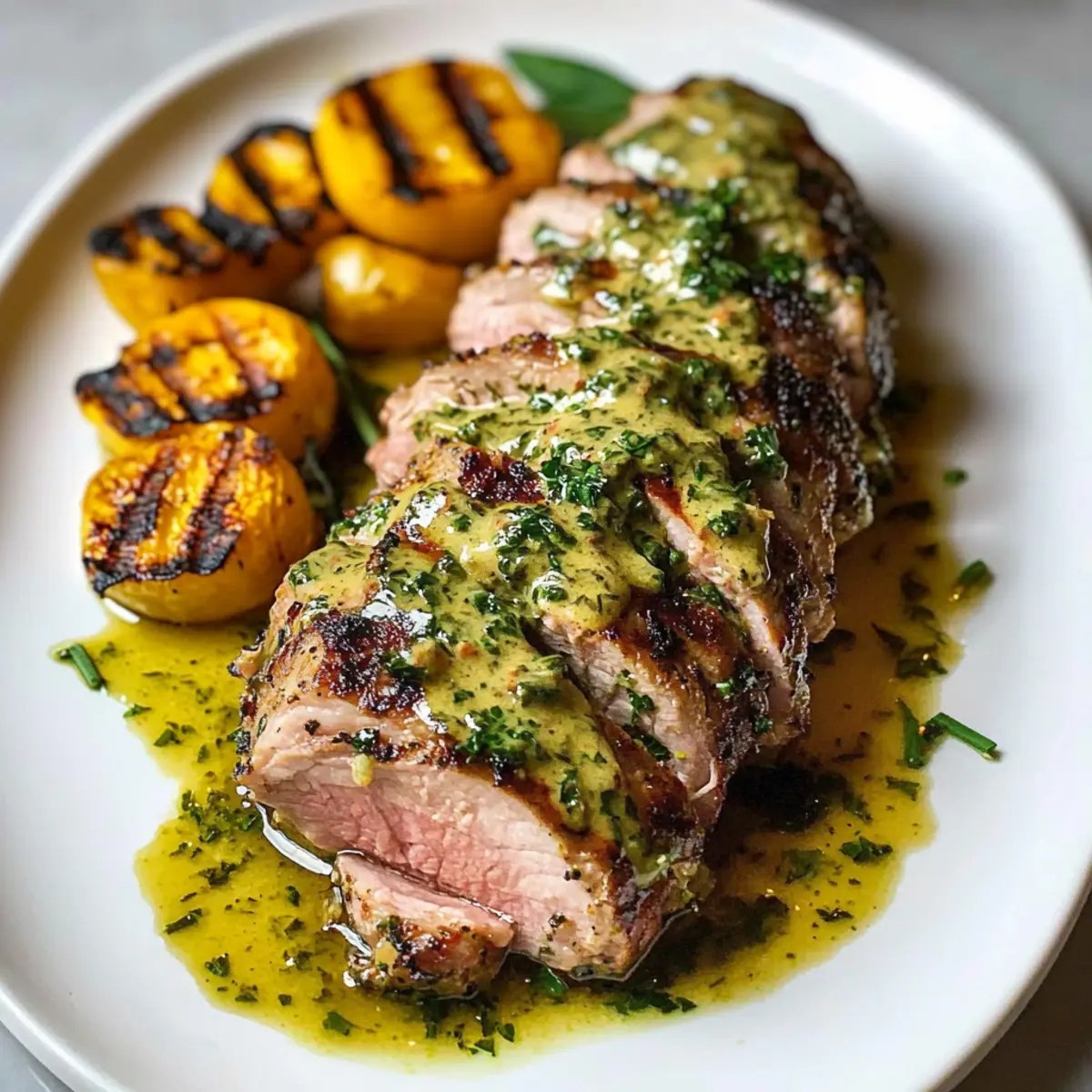 Schweinefilet mit Senf KrA¤utersauce dbg3nw