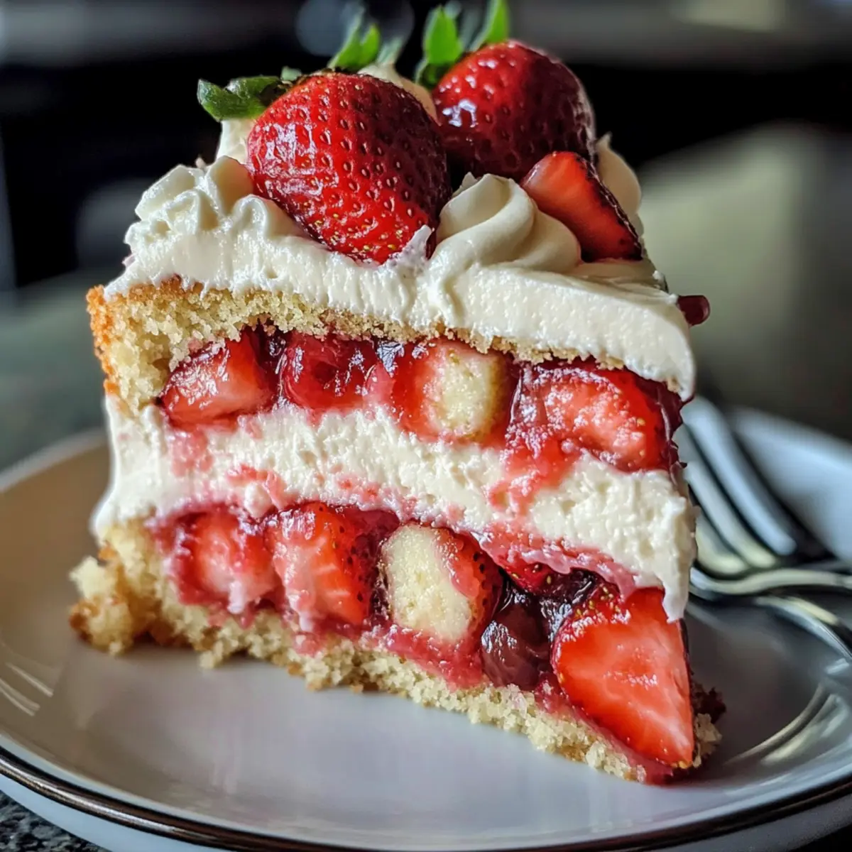 Strawberry Earthquake Cake vemd9w