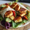 Süße Chili Halloumi Wraps