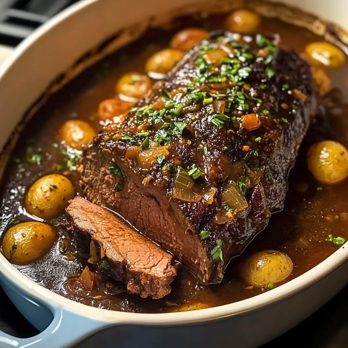 Zarter jamaikanischer Schmorbraten