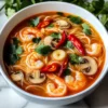 Tom Yum Suppe Nudeln