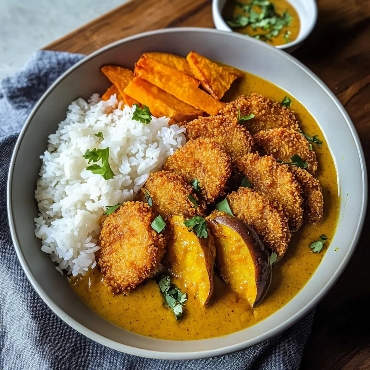 Vegan Katsu Curry iftkan