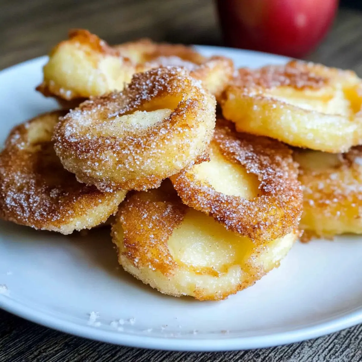 Apfelküchlein schnell & einfach in der Pfanne gemacht