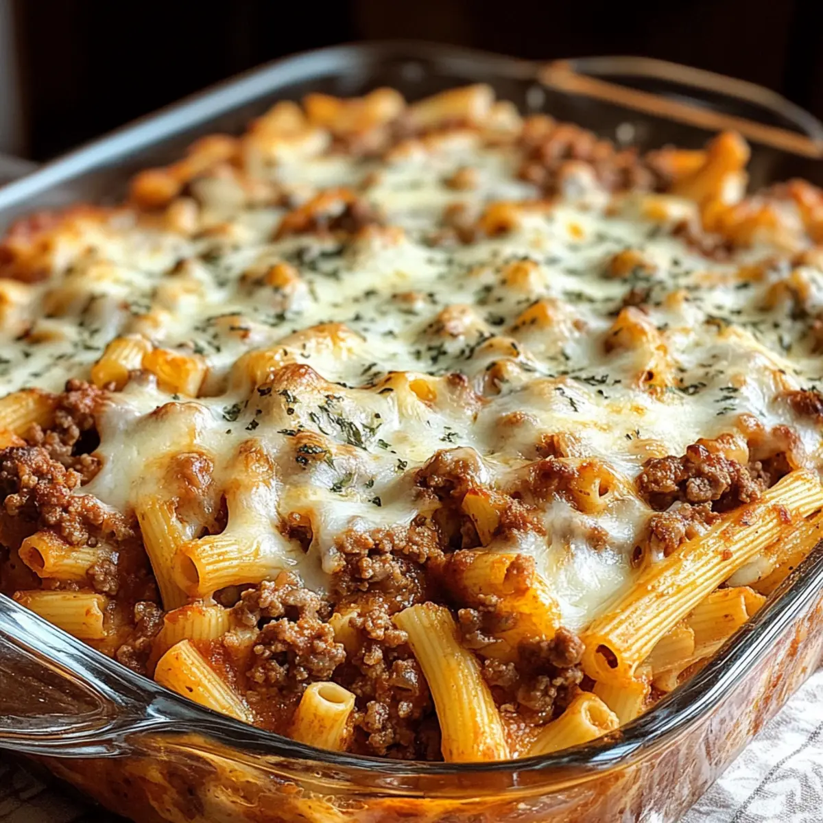 Baked Ziti with Ground Beef t8yg6c