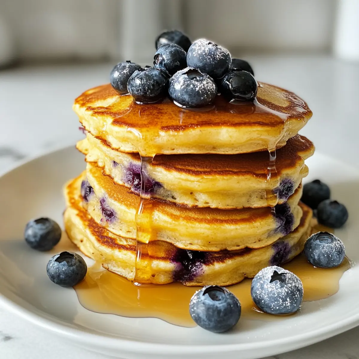 Blaubeer Pancakes mit Buttermilch snsvnd