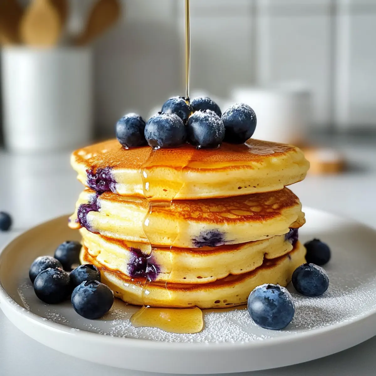 Blaubeer Pancakes mit Buttermilch tmfktp
