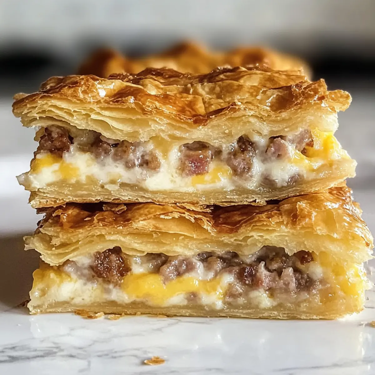 Breakfast Puff Pastry Bars Recipe clohmo