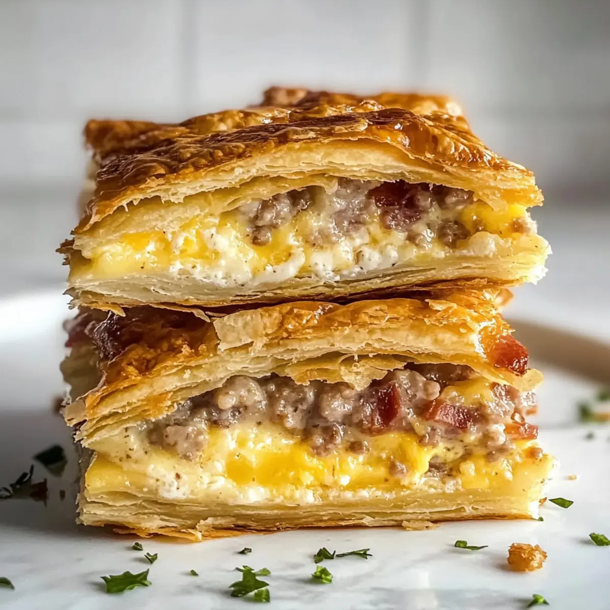 Breakfast Puff Pastry Bars Recipe dquzri