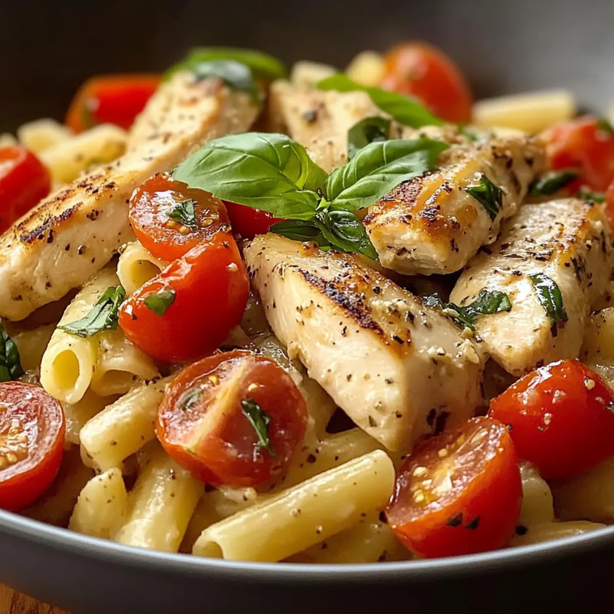 Bruschetta HA¤hnchen Pasta Rezept jdepbf