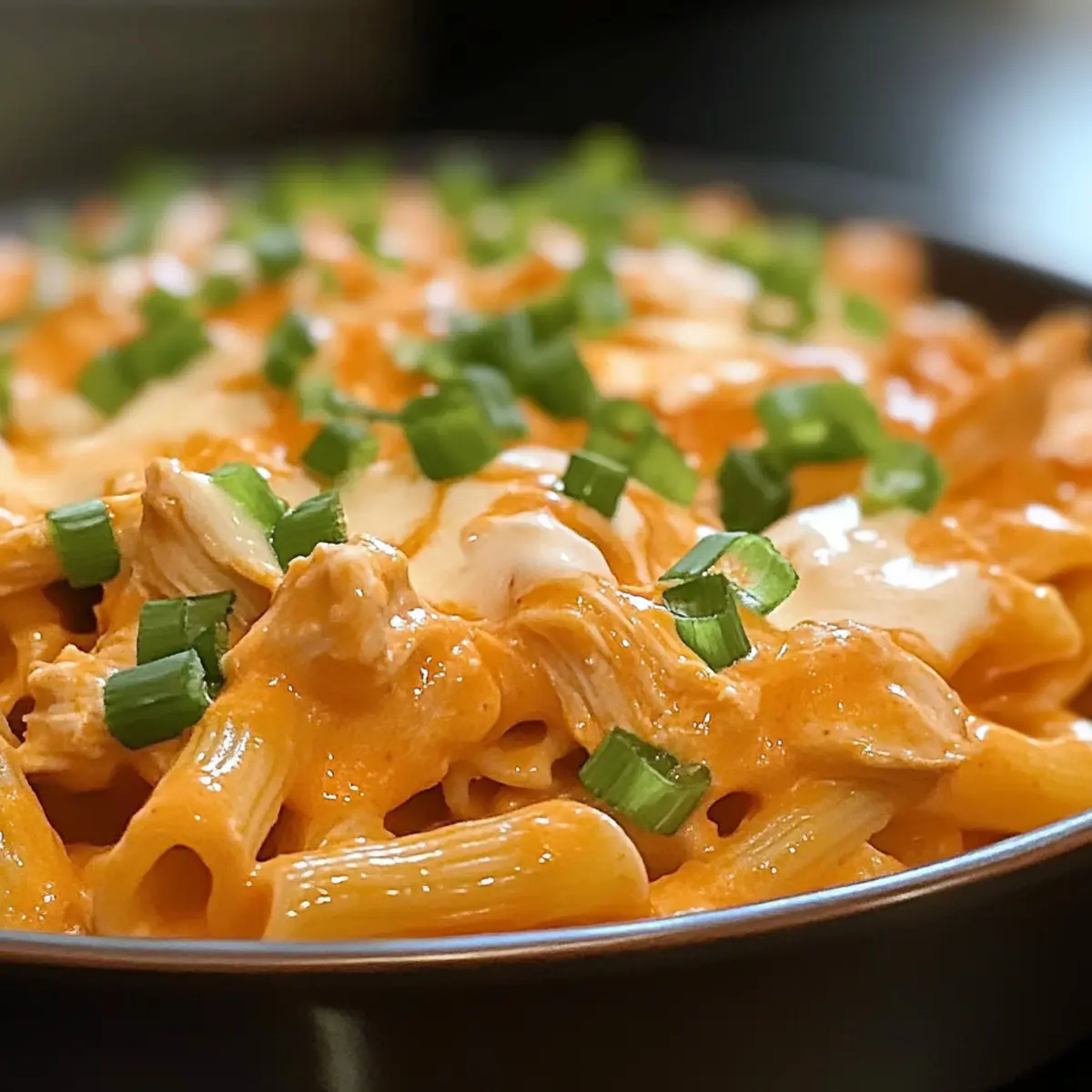Buffalo-Hähnchen-Pasta Rezept