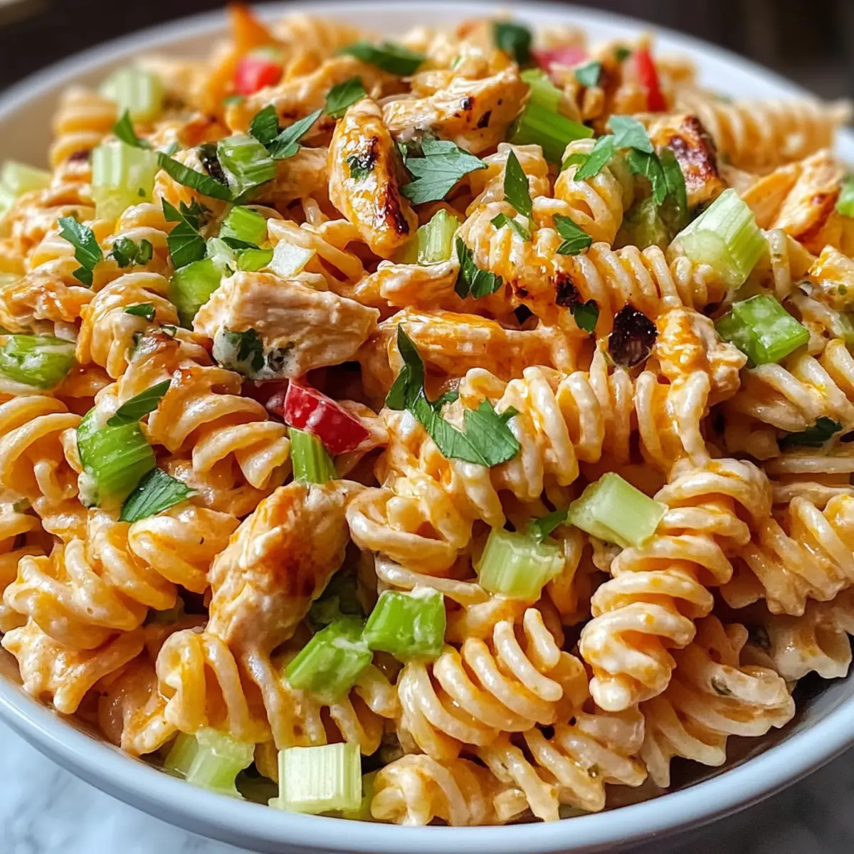 Buffalo HA¤hnchen Pastasalat Rezept zpyoqv