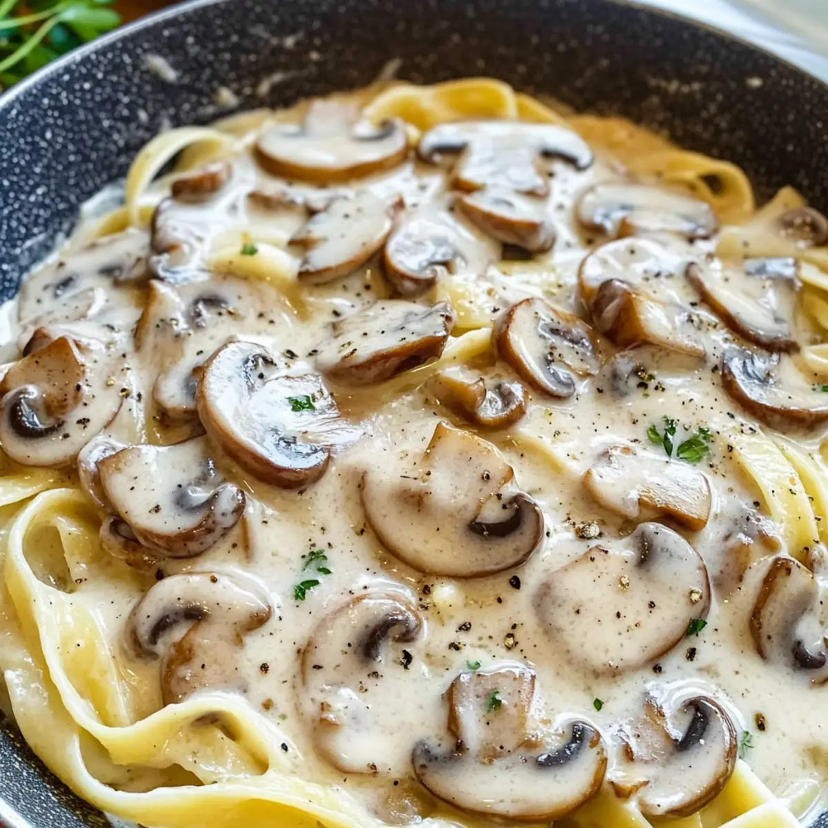 Champignon Rahmsauce ozdodw
