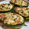 Käse Knoblauch Zucchini Steaks Rezept