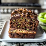 Zucchini-Brot gebackenes Haferflocken Rezept für Frühstück