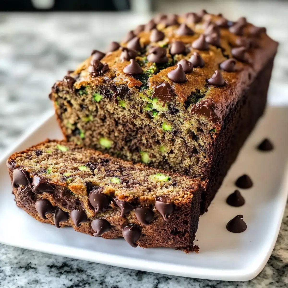 Chocolate Chip Zucchini Bread Recipe ouhgkl