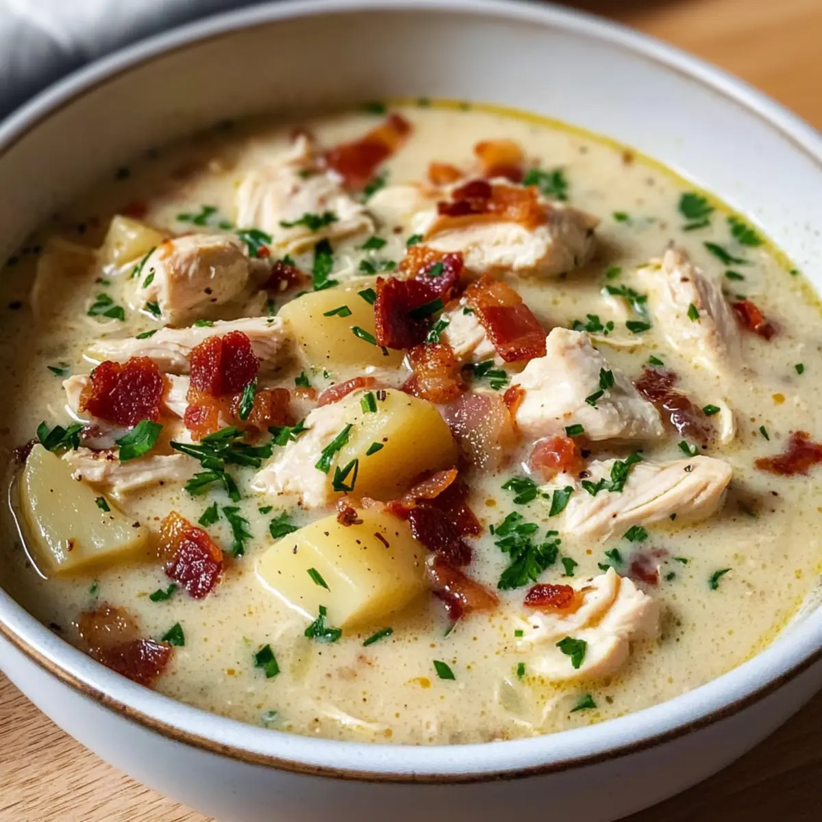 Creamy Chicken Potato Soup With Bacon hcgmdi