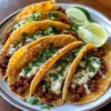 Knusprige Rinderhackfleisch-Tacos
