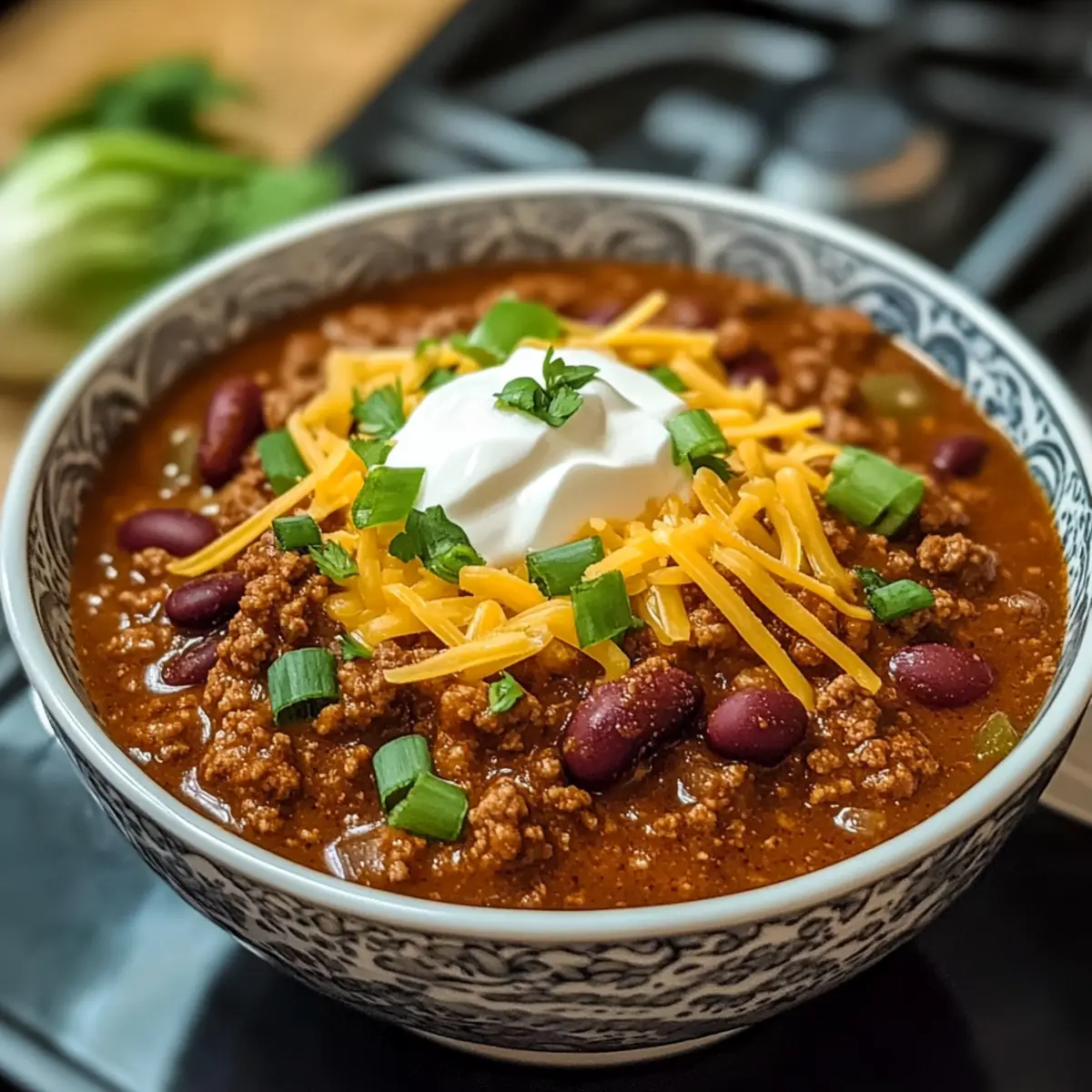 Crockpot Chili with Ground Beef and Beans juchga