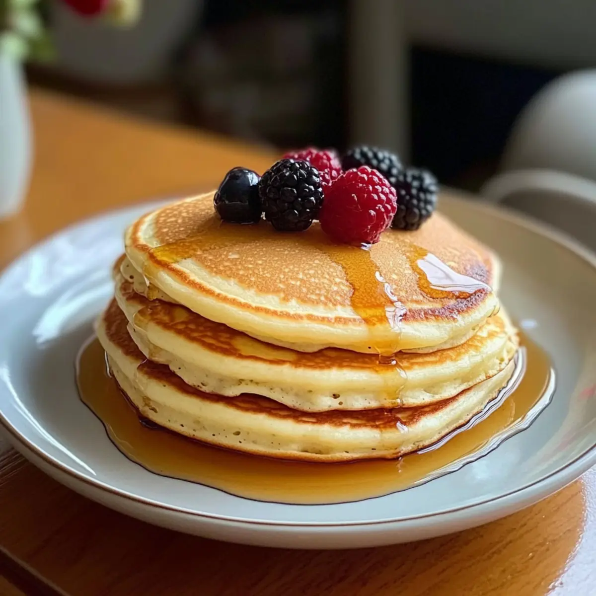 Die backe ich jede Woche Pfannkuchen mit 250 ml Naturjoghurt q4hwi5