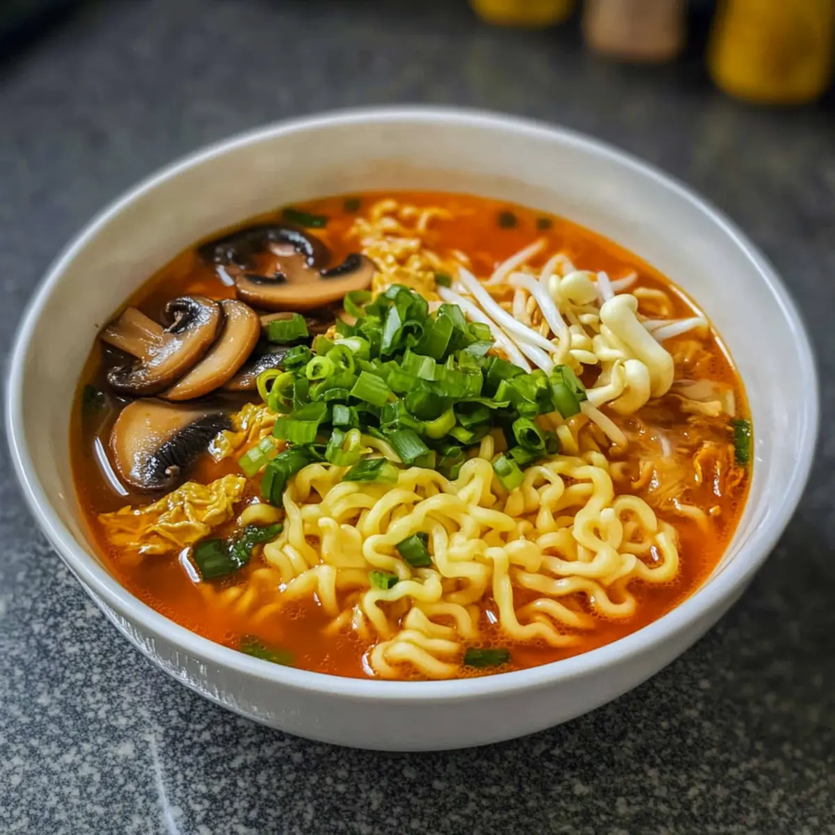 Easy Vegan Kimchi Ramen pfpn55