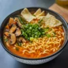 Einfache vegane Kimchi-Ramen