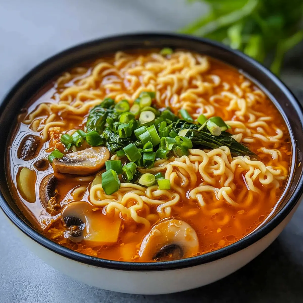 Easy Vegan Kimchi Ramen y21tdy