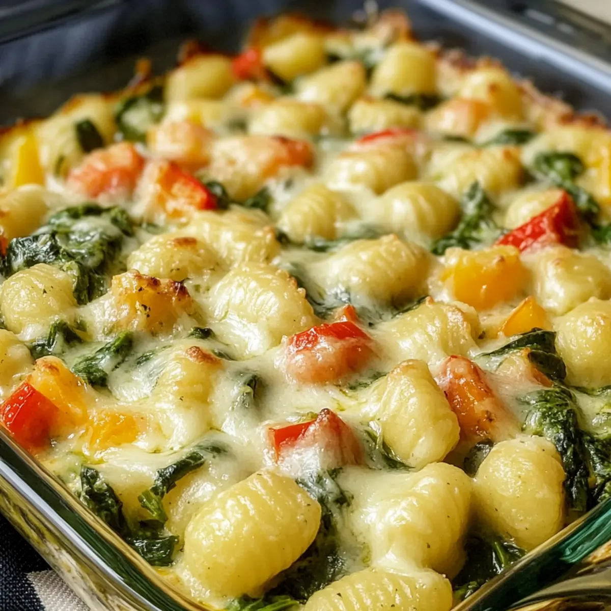 Einfacher Gnocchi Auflauf mit buntem GemA¼se gp07yb
