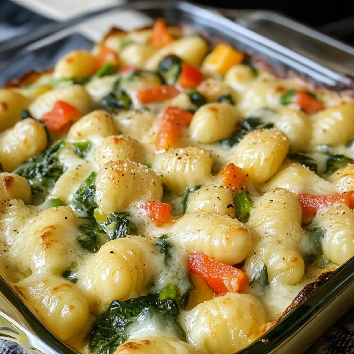 Einfacher Gnocchi Auflauf mit buntem GemA¼se jpnqnu