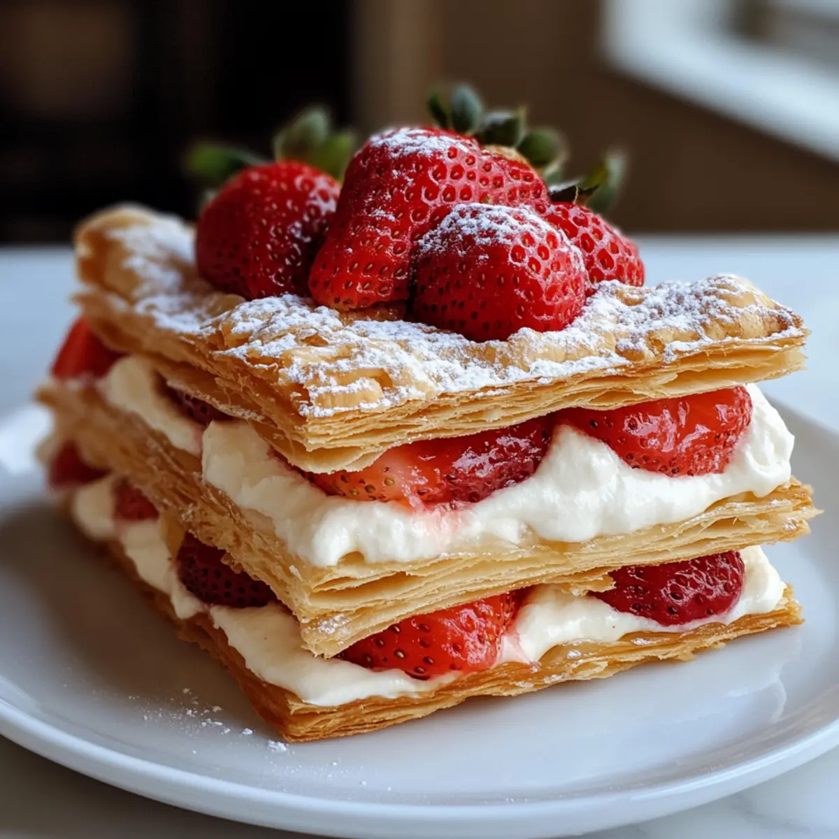 Erdbeer-Mille-Feuille