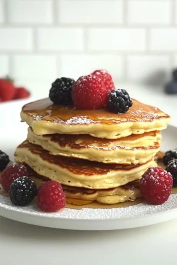 Fluffige Low Carb Pfannkuchen