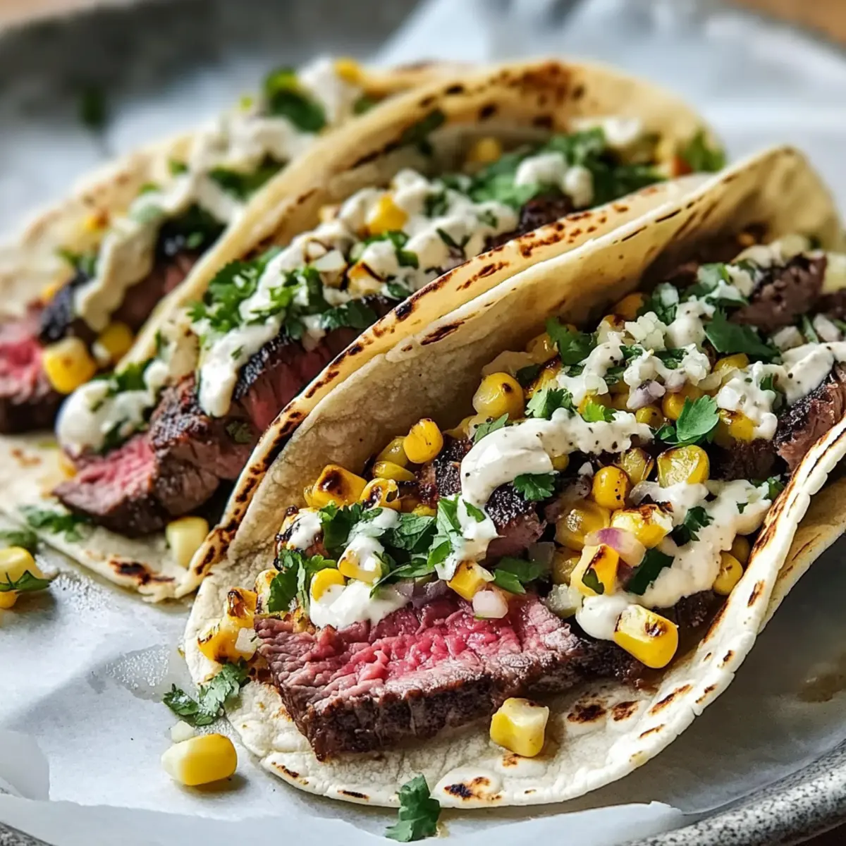 Grilled Elote Steak Tacos Recipe uwfuze
