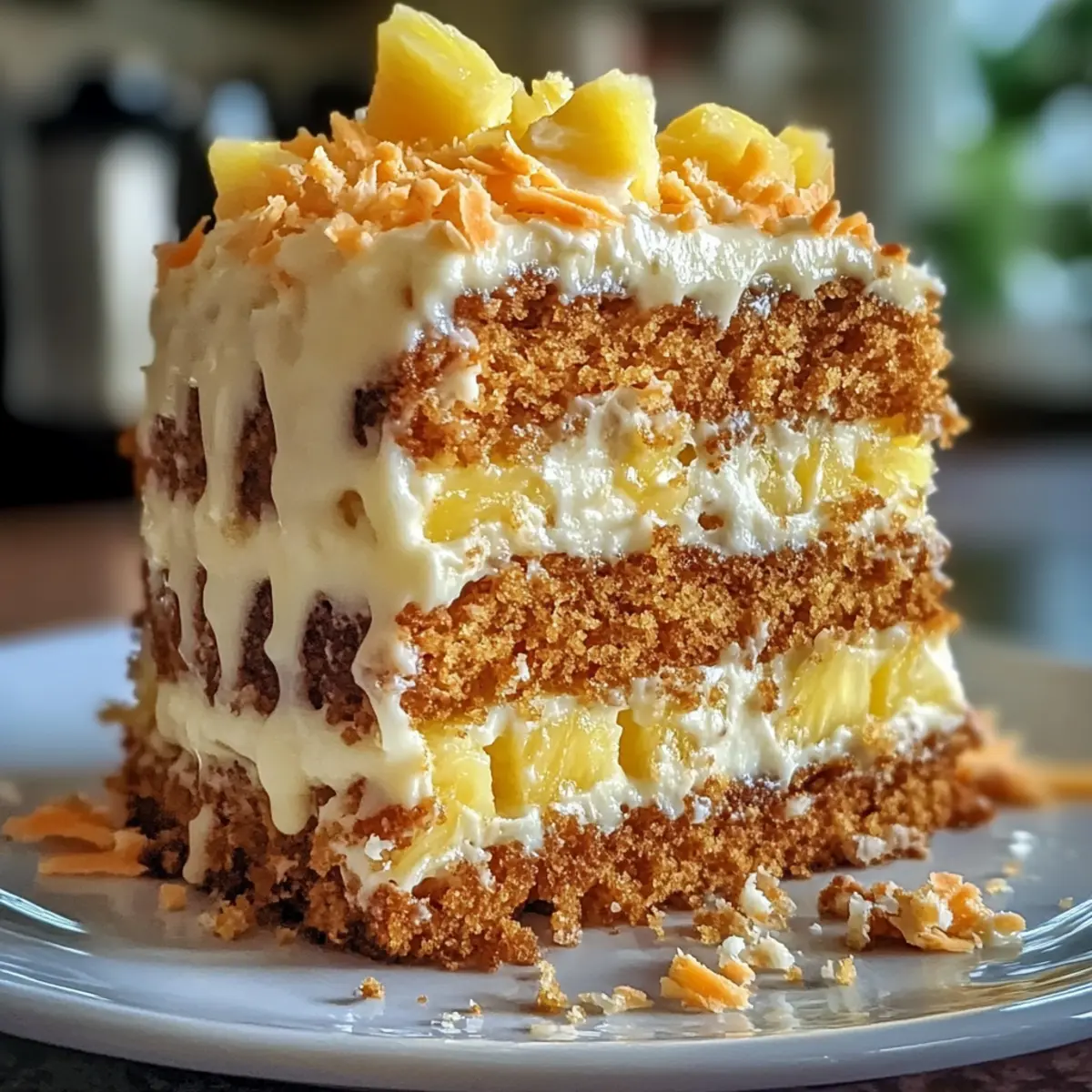 Hawaiian Carrot Pineapple Cake njz9p3