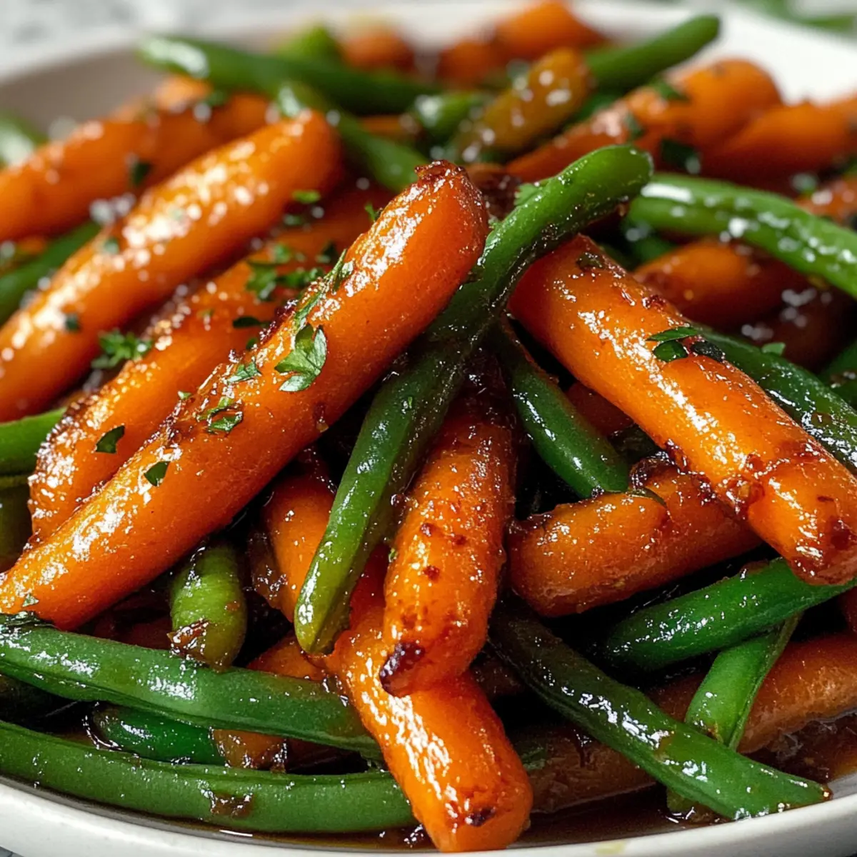 Honey Glazed Carrots Green Beans bn5iez